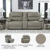 image:imageSignature Design by Ashley 3Piece Power Reclining Sectional Sofa3Piece Power Reclining Sectional with Console
