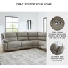 image:imageSignature Design by Ashley 3Piece Power Reclining Sectional Sofa5Piece Power Reclining Sectional