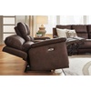 image:imageSignature Design by Ashley 5Piece Leather Power Reclining SectionalBrown