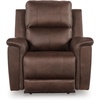 image:imageSignature Design by Ashley 5Piece Leather Power Reclining SectionalBrown