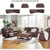 image:imageSignature Design by Ashley 5Piece Leather Power Reclining SectionalBrown