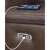 image:imageSignature Design by Ashley 5Piece Leather Power Reclining SectionalBrown