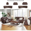 image:imageSignature Design by Ashley 5Piece Leather Power Reclining SectionalBrown