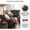 image:imageSignature Design by Ashley 5Piece Leather Power Reclining SectionalBrown