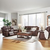 image:imageSignature Design by Ashley 5Piece Leather Power Reclining SectionalBrown