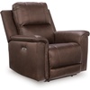 image:imageSignature Design by Ashley 5Piece Leather Power Reclining SectionalBrown