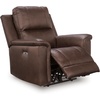 image:imageSignature Design by Ashley 5Piece Leather Power Reclining SectionalBrown