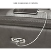image:imageSignature Design by Ashley 5Piece Leather Power Reclining SectionalGrey
