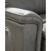 image:imageSignature Design by Ashley 5Piece Leather Power Reclining SectionalGrey
