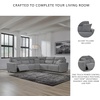 image:imageSignature Design by Ashley 5Piece Power Reclining Sectional Sofa GrayL Shape