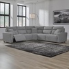 image:imageSignature Design by Ashley 5Piece Power Reclining Sectional Sofa GrayL Shape