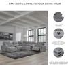 image:imageSignature Design by Ashley 5Piece Power Reclining Sectional Sofa GrayLeft U Shape