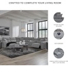 image:imageSignature Design by Ashley 5Piece Power Reclining Sectional Sofa GrayLeft U Shape