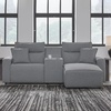 image:imageSignature Design by Ashley 5Piece Power Reclining Sectional Sofa GrayRight Hand Facing