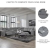 image:imageSignature Design by Ashley 5Piece Power Reclining Sectional Sofa GrayRight Hand Facing