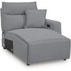 image:imageSignature Design by Ashley 5Piece Power Reclining Sectional Sofa GrayRight U Shape