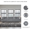 image:imageSignature Design by Ashley 5Piece Power Reclining Sectional Sofa GraySymmetrical