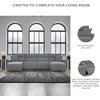 image:imageSignature Design by Ashley 5Piece Power Reclining Sectional Sofa GraySymmetrical