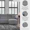 image:imageSignature Design by Ashley 5Piece Power Reclining Sectional Sofa GraySymmetrical