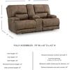 image:imageSignature Design by Ashley Bealeaf Power Reclining Loveseat with Console