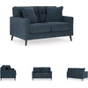 image:imageSignature Design by Ashley Bixler Loveseat Sofa Green Small CouchBlue