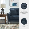 image:imageSignature Design by Ashley Bixler Loveseat Sofa Green Small CouchBlue