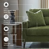 image:imageSignature Design by Ashley Bixler Loveseat Sofa Green Small CouchGreen