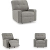 image:imageSignature Design by Ashley Fanciful Loveseat Stone 2 Seat CouchIron