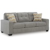 image:imageSignature Design by Ashley Fanciful Loveseat Stone 2 Seat CouchIron