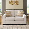 image:imageSignature Design by Ashley Fanciful Loveseat Stone 2 Seat CouchStone