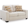 image:imageSignature Design by Ashley Fanciful Loveseat Stone 2 Seat CouchStone