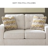 image:imageSignature Design by Ashley Fanciful Loveseat Stone 2 Seat CouchStone