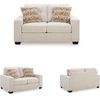 image:imageSignature Design by Ashley Fanciful Loveseat Stone 2 Seat CouchStone