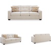 image:imageSignature Design by Ashley Fanciful Loveseat Stone 2 Seat CouchStone