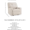 image:imageSignature Design by Ashley Fanciful Loveseat Stone 2 Seat CouchStone