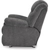 image:imageSignature Design by Ashley Foreside Contemporary Stain Resistant Manual Reclining Sofa GrayRecliner