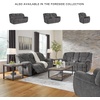 image:imageSignature Design by Ashley Foreside Contemporary Stain Resistant Manual Reclining Sofa GrayRecliner