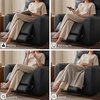 image:imageSignature Design by Ashley Leather Power Reclining Loveseat with ConsoleBlack