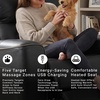 image:imageSignature Design by Ashley Leather Power Reclining Loveseat with ConsoleBlack