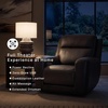 image:imageSignature Design by Ashley Leather Power Reclining Loveseat with ConsoleBlack