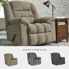 image:imageSignature Design by Ashley McGann Brown Rocker Recliner Chair WalnutBeige
