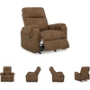 image:imageSignature Design by Ashley McGann Brown Rocker Recliner Chair WalnutMedium Brown