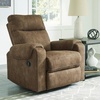 image:imageSignature Design by Ashley McGann Brown Rocker Recliner Chair WalnutMedium Brown