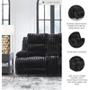 image:imageSignature Design by Ashley Power Recliner Corduroy HiggesbeeBlack