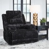 image:imageSignature Design by Ashley Power Recliner Corduroy HiggesbeeBlack