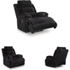 image:imageSignature Design by Ashley Power Recliner Corduroy HiggesbeeBlack