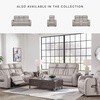 image:imageSignature Design by Ashley Power Reclining Loveseat with Console GrayGrey