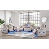 image:imageSignature Design by Ashley Power Reclining Loveseat with Console GrayGrey