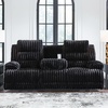 image:imageSignature Design by Ashley Power Reclining Sofa Drop Down Table HiggesbeeBlack