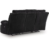 image:imageSignature Design by Ashley Power Reclining Sofa Drop Down Table HiggesbeeBlack